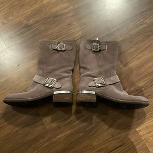 Vince Camuto Suede Windy Moro Boots Size 6